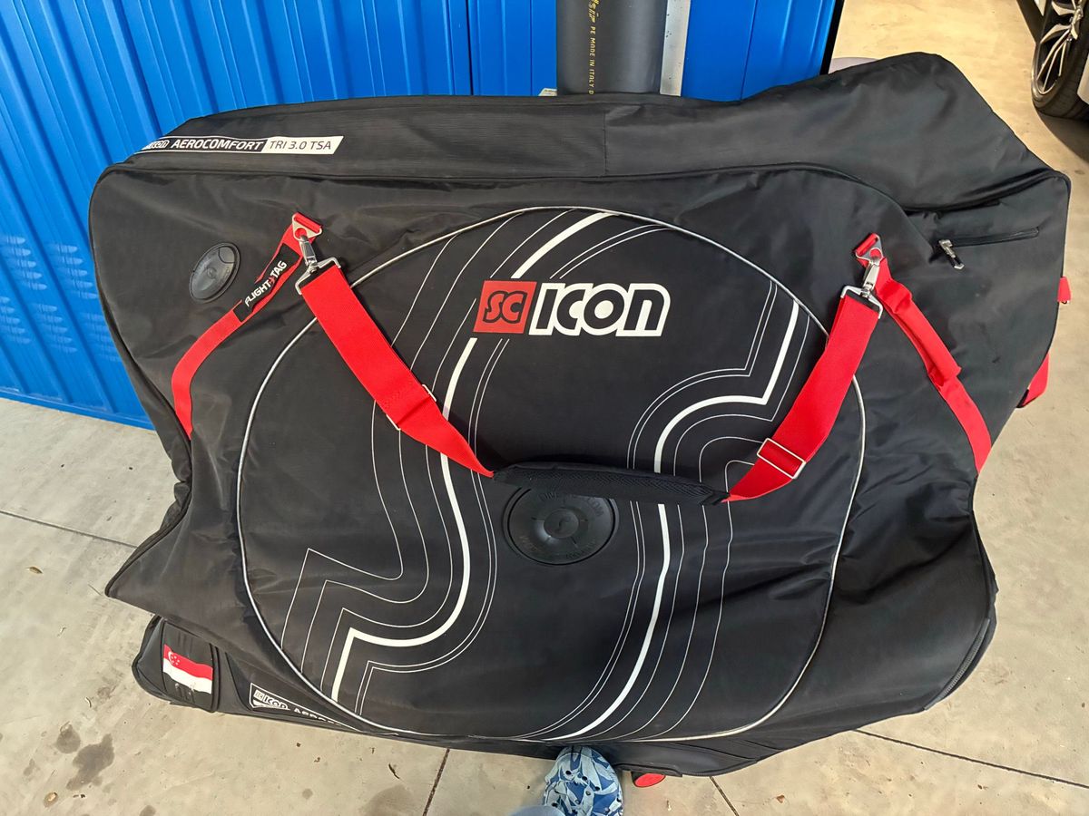 Used Scicon Aerocomfort 3.0 Triathlon Bike Travel Bag – € 305