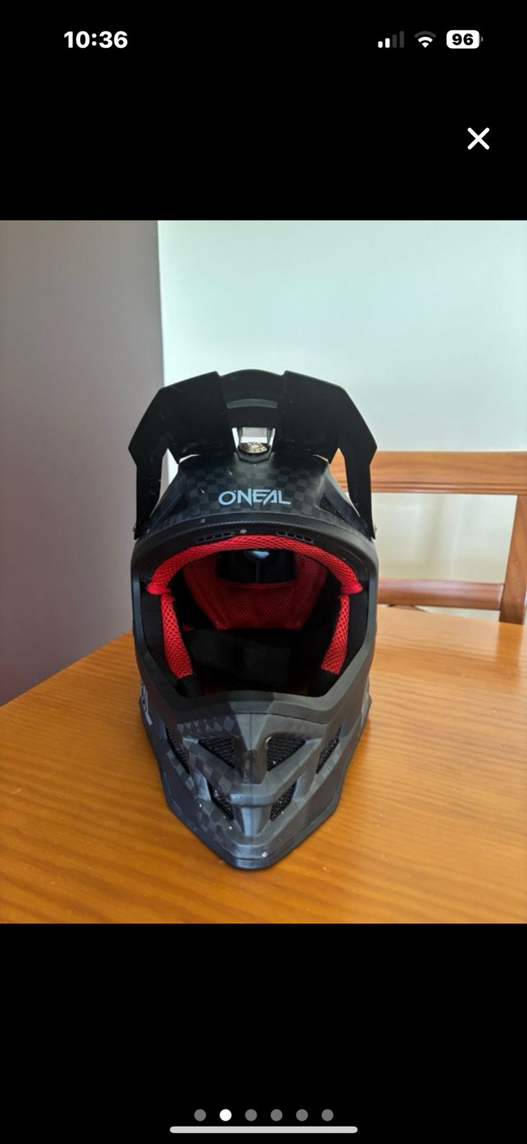 Brugt O‘neal O'NEAL BLADE Carbon IPX Helm 2024 bike — billede 3 af 7