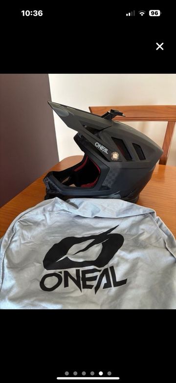 O‘neal O'NEAL BLADE Carbon IPX Helm 2024 bike usato — immagine 7 di 7