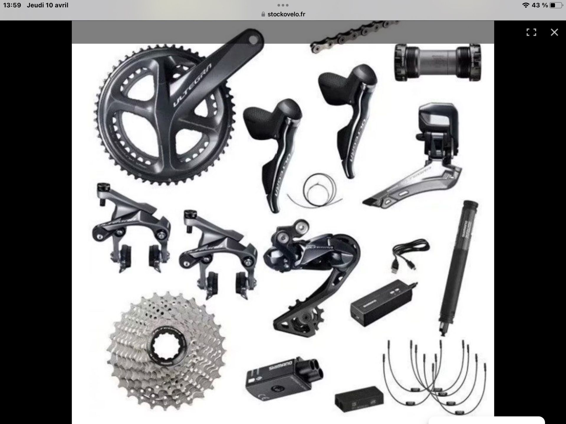 Dura Ace Shimano Ultegra 5800 Groupset Shimano Ultegra Groupset 2020