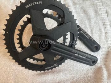 Käytetty Rotor inpower en 172, 5mm plateaux Qrings 52/36 Drivetrain & Pedals