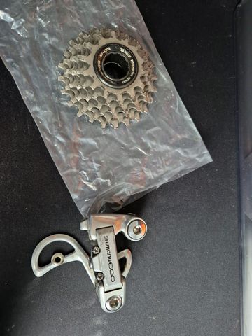 Shimano 600 1987 Drivetrain & Pedals usato