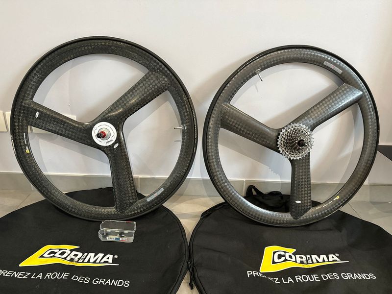 Used Corima 3 bâtons ceramic Wheels