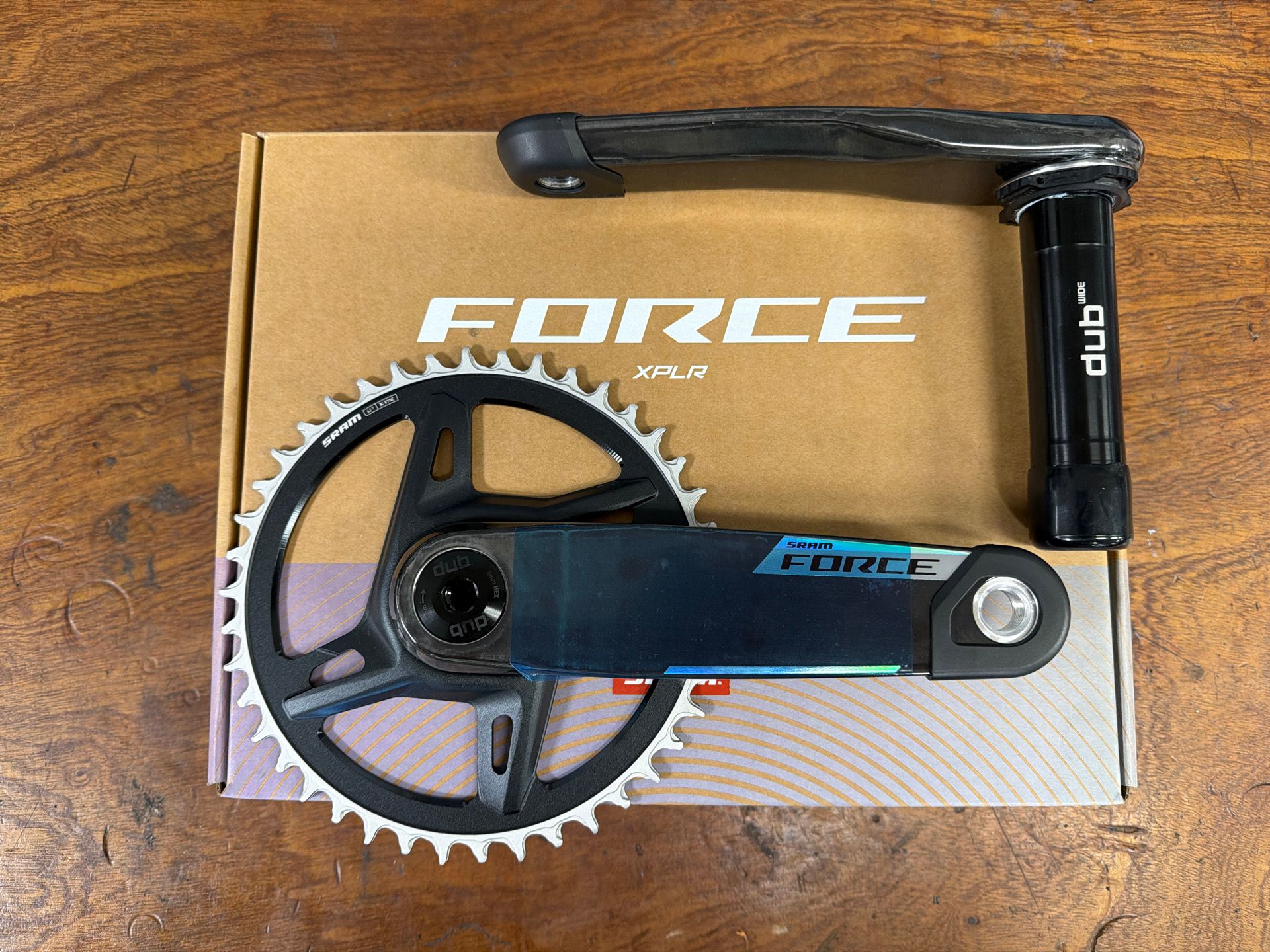 Used Sram Force XPLR Crank Arms DUB Wide E1 – € 150 | buycycle