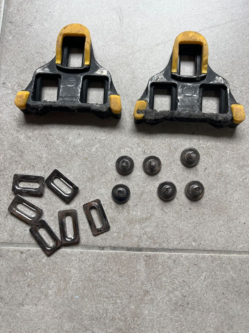 Shimano Juego de calas Amarillas 2022 Drivetrain & Pedals d'occasion