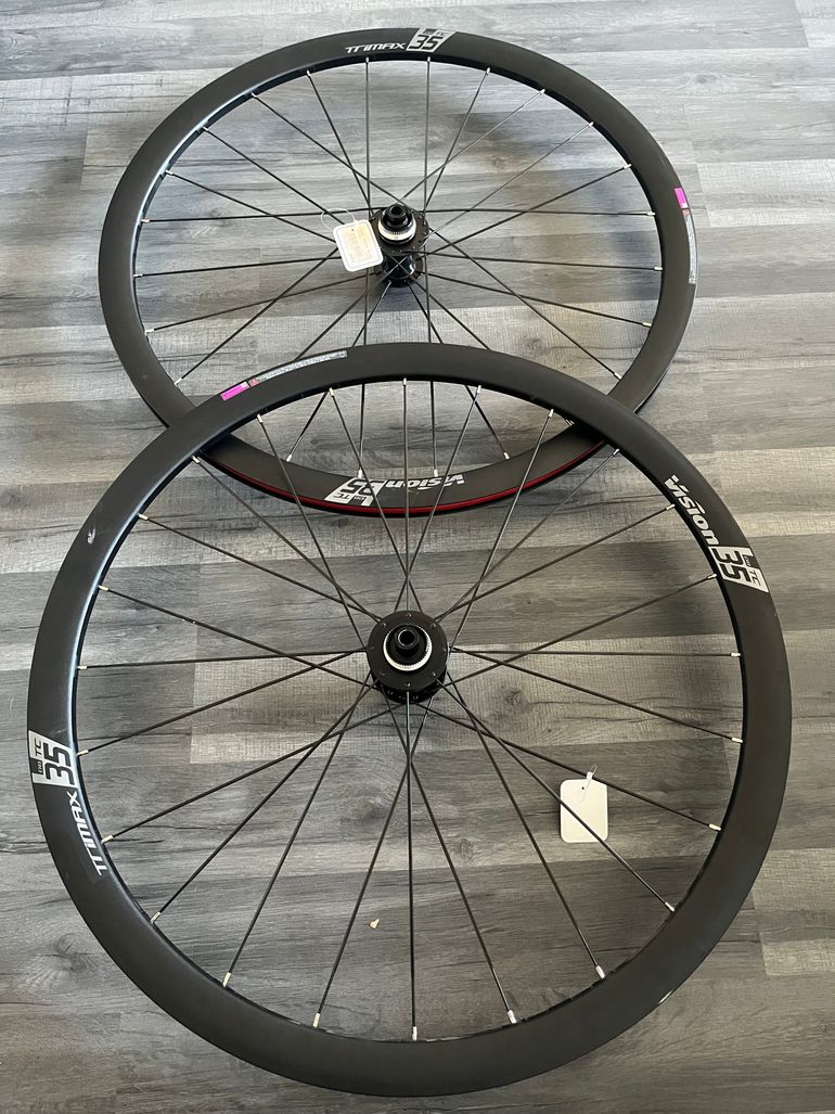 Road Bike Vision Trimax 30 Kb Clincher Wheelset Vision TRIMAX 35