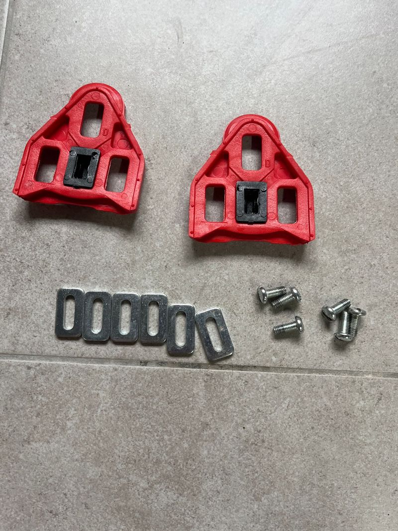 Käytetty Calas para pedal Campagnolo Calas rojas pedal Campagnolo 2014 Drivetrain & Pedals