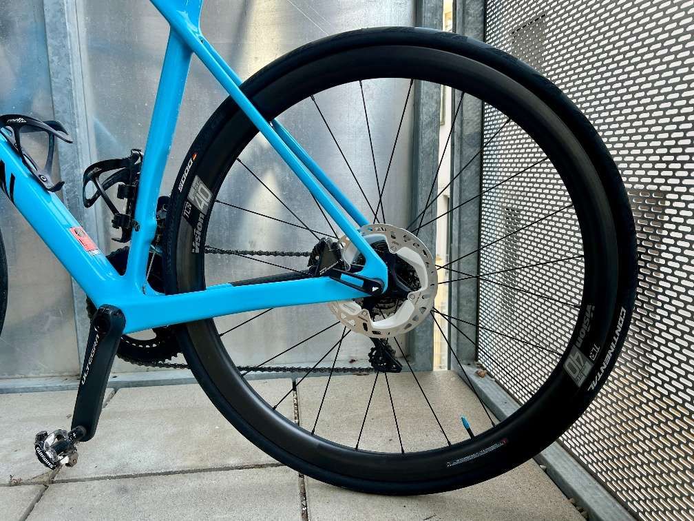 VISION SC 40 DISC TL ホイール Vision SC40 TL 700c Carbon Disc Wheelset - Components