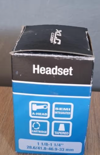 Used Xlc Headset, Black 28,6 / 41.8 - 46.9 - 33 mm bike — image 2 of 2