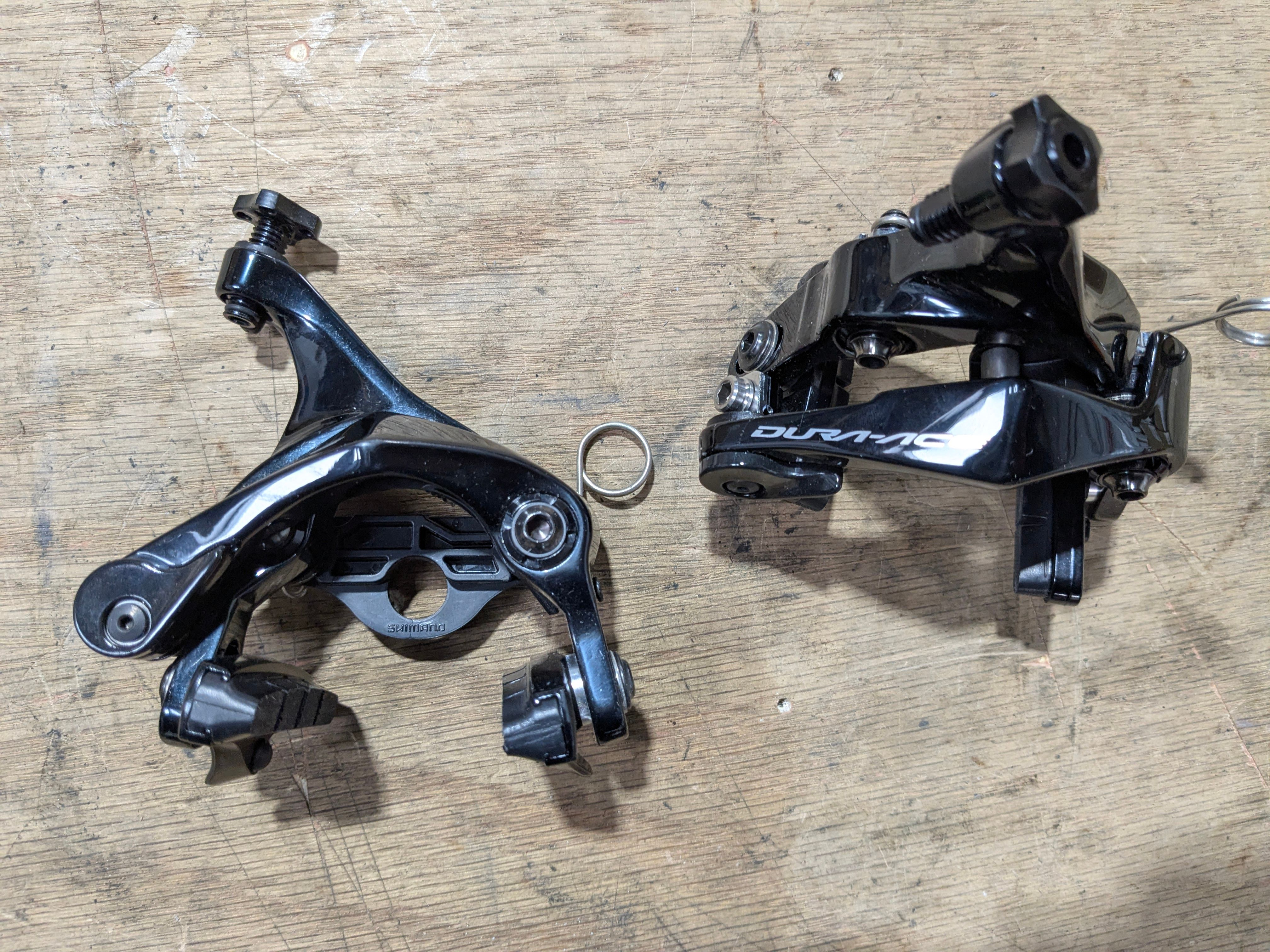 Shimano Dura-Ace BR-R9110F direct-mount rim-brake calipers