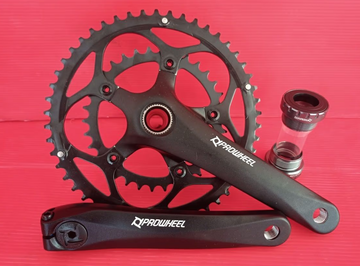 Prowheel INTEGRATED CLAW ROAD CRANKSET 50X34 Drivetrain & Pedals usato