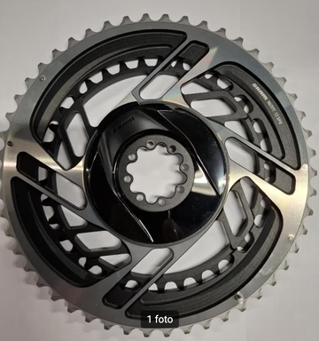 Used Sram Red AXS Direct 50/37t 12 speed Drivetrain & Pedals