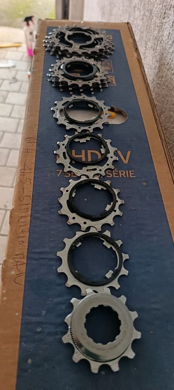 Campagnolo super record 11v Drivetrain & Pedals d'occasion
