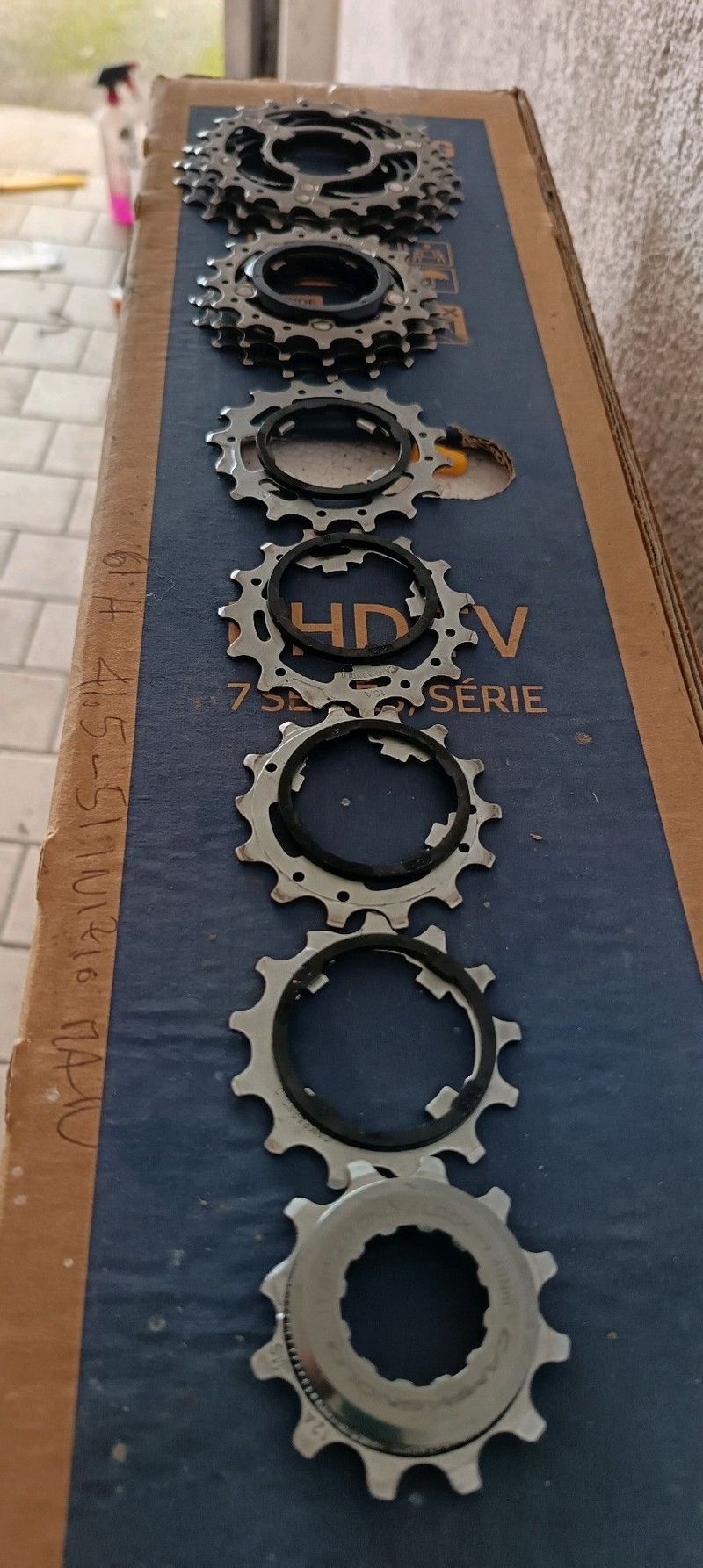 Campagnolo super record 11v Drivetrain & Pedals d'occasion