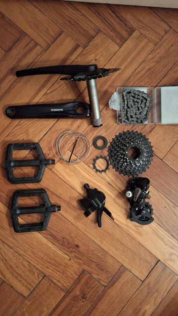 Brugt Shimano Altus 2022 Groupset