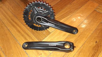 Brugt Shimano FC-MT210-2 Drivetrain & Pedals