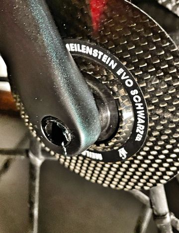 Gebrauchtes Lightweight Meilenstein Evo disc Schwarz Ed. 2022 bike — Bild 4 von 6