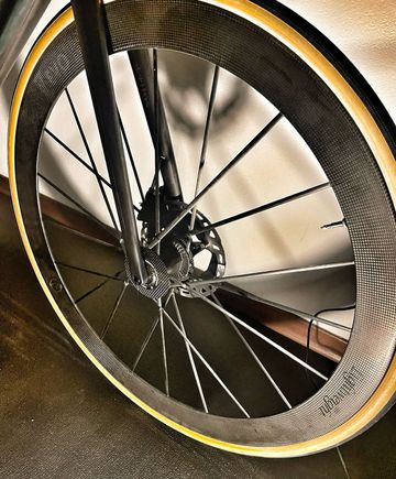 Gebrauchtes Lightweight Meilenstein Evo disc Schwarz Ed. 2022 bike — Bild 3 von 6