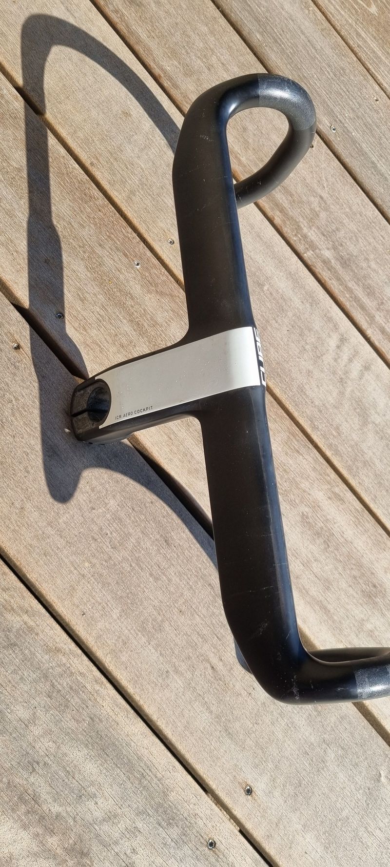 Used Cube Litening C:68X PRO CARBON WHITE 2020 (120 440) 2020 Cockpit