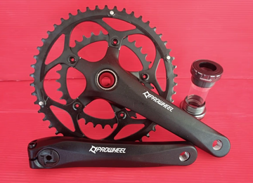 Prowheel INTEGRATED CLAW ROAD CRANKSET 50X34 Drivetrain & Pedals usato