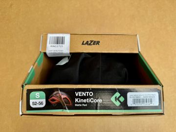 Used Lazer Vento KinetiCore - Matte Red 2024 bike — image 3 of 3