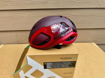 Used Lazer Vento KinetiCore - Matte Red 2024 Cycling Accessories