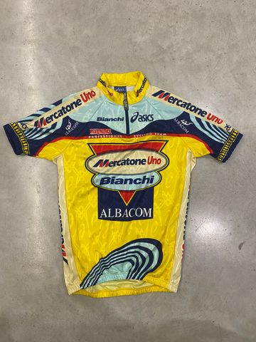 Brugt Asics 1998 mercatone uno Marco Pantani 1998 Cycling Clothing
