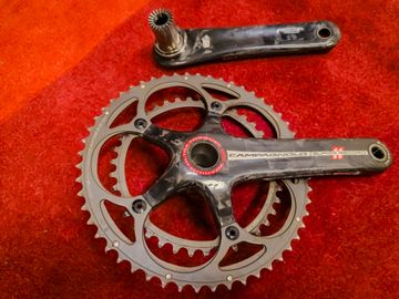 Used Campagnolo Super Record 11s Titanium Ultra Torque 53/39t 172.5mm 2015 Drivetrain & Pedals