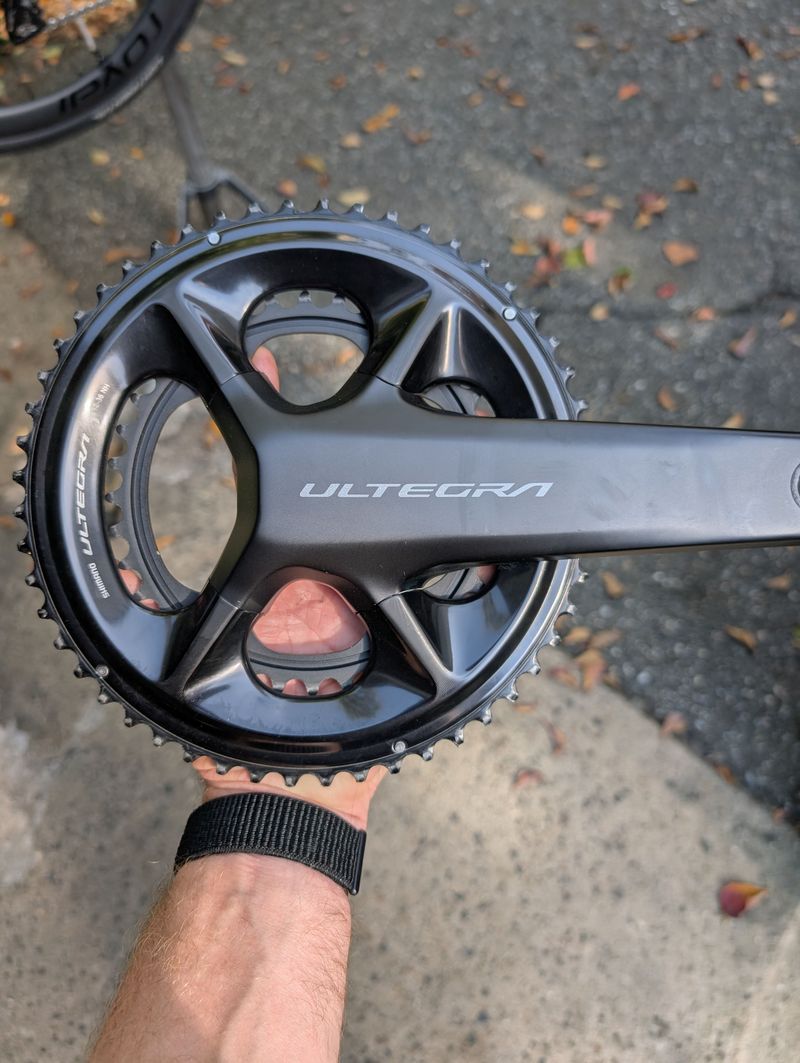 Used Shimano FC-R8100 Ultegra Crankset 2023 Drivetrain & Pedals