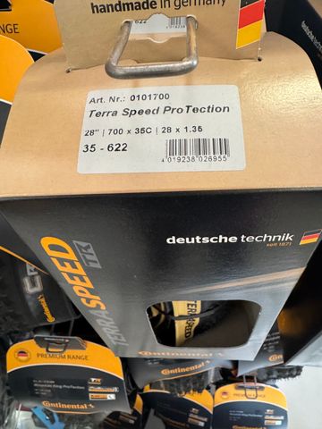 Použité Continental Terra speed protection 700x35 2024 Tyres & Tubes