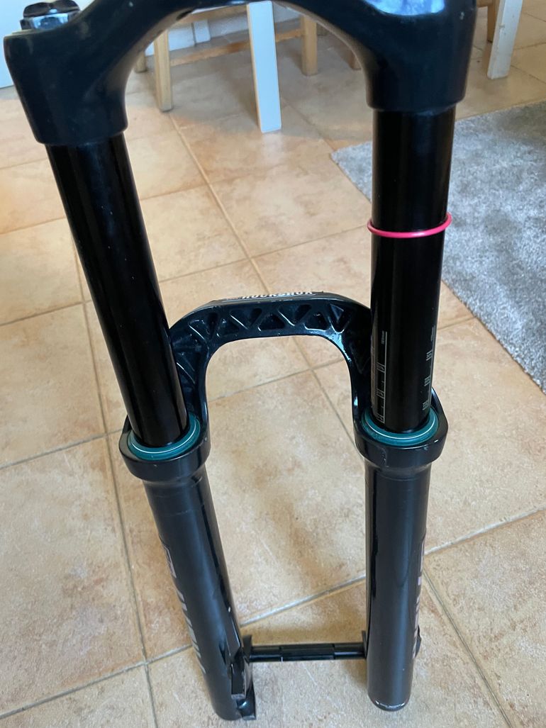 Brugt RockShox lyric RC Solo Air Debonair 2018 bike — billede 4 af 4