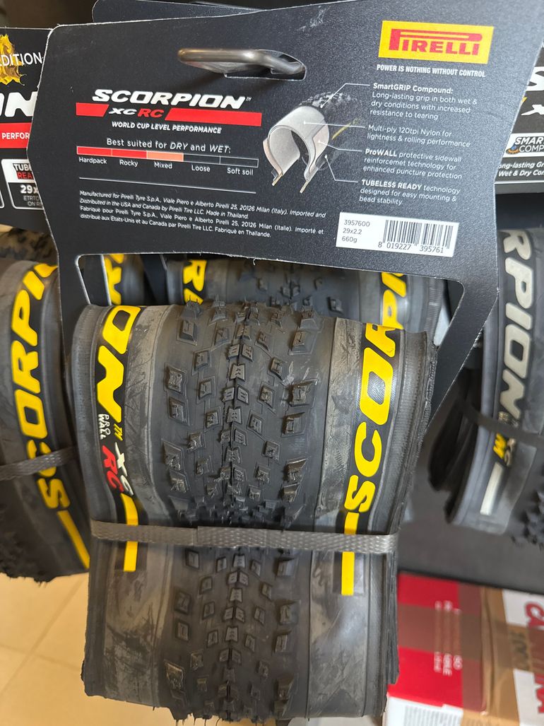 Brugt Pirelli Scorpion xc rc 29x2.2 2024 bike — billede 2 af 2