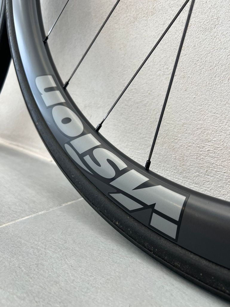 Carbon Clincher Bike Wheel Vision Metron 40 Sl Disc Brake Vision Metron 40  SL DB Carbonio