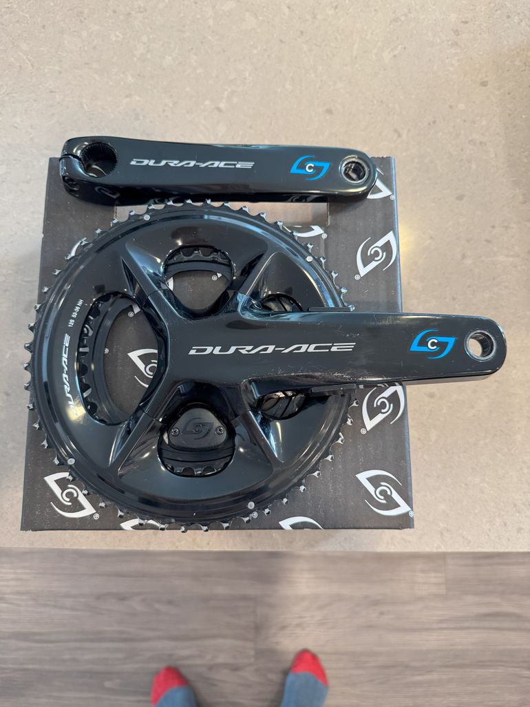 Stages Dura Ace R9200 107mm Dual sided Power meter crank 2023