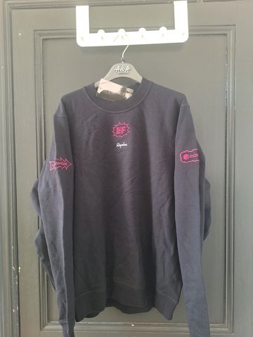 Rapha EF Educstion-Easypost team edition sweatshirt 2024 Cycling Clothing usato