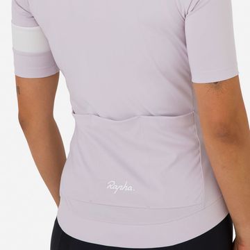 Brugt Rapha Women's Core Jersey Pale Lilac/White bike — billede 5 af 7