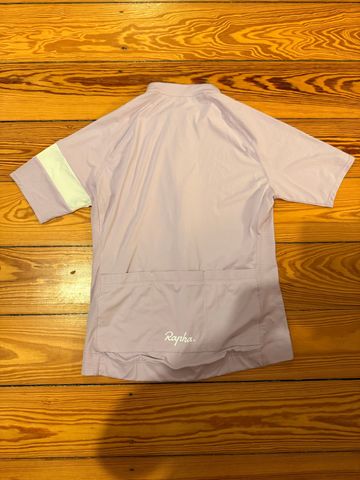 Brugt Rapha Women's Core Jersey Pale Lilac/White bike — billede 2 af 7