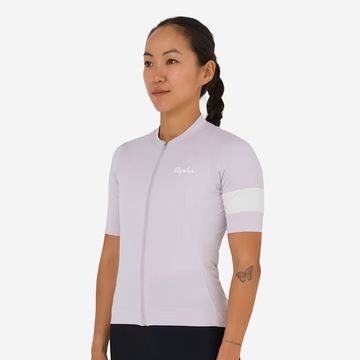Brugt Rapha Women's Core Jersey Pale Lilac/White bike — billede 4 af 7