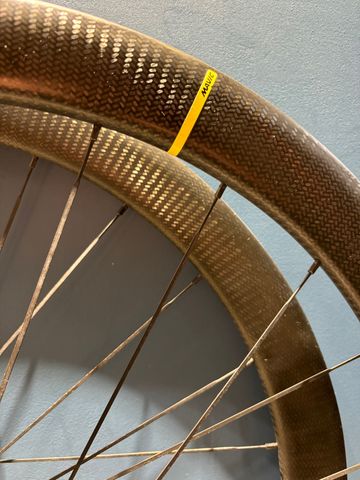 Brugt Mavic SET Ruote Mavic Cosmic SL 45 Disc bike — billede 4 af 4