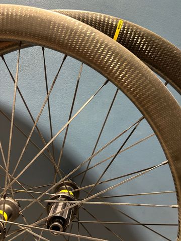 Brugt Mavic SET Ruote Mavic Cosmic SL 45 Disc bike — billede 3 af 4
