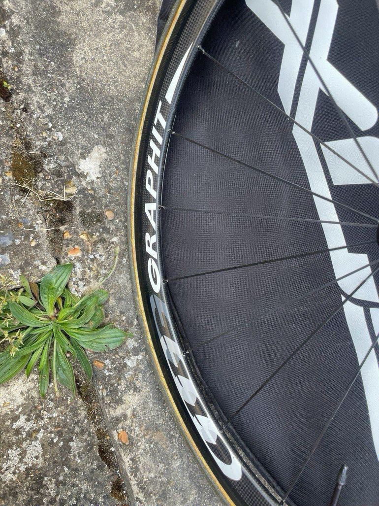 Brugt graphit Roues Graphit carbone bike — billede 3 af 5