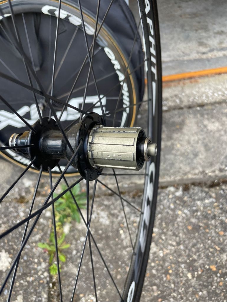 Brugt graphit Roues Graphit carbone bike — billede 4 af 5