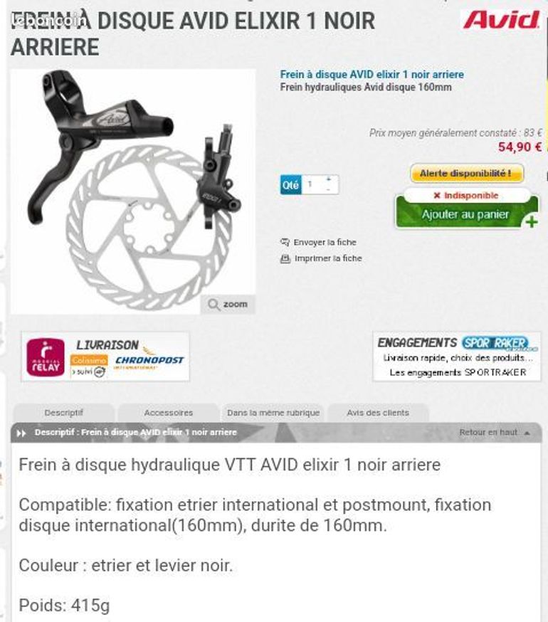 Brugt Avid juicy seven bike — billede 3 af 3