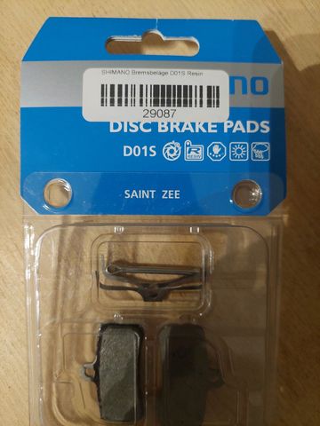 Brugt Shimano D01S pads 2023 bike — billede 3 af 3