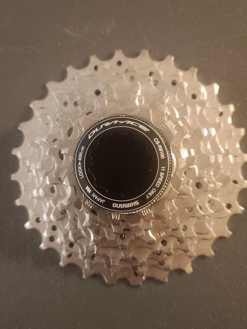 Used Shimano Dura-Ace CS-R9100 11-Speed 11-28 Cassette 2020 Drivetrain & Pedals