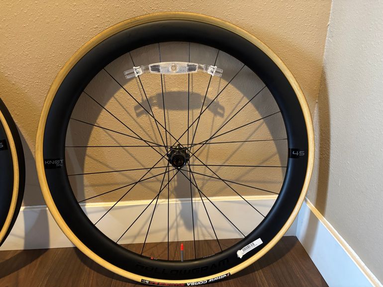 パーツ HOLLOWGRAM SL 45 KNOT CARBON WHEEL Cannondale HollowGram 45 SL Knot Wheel - Tubeless - Bike