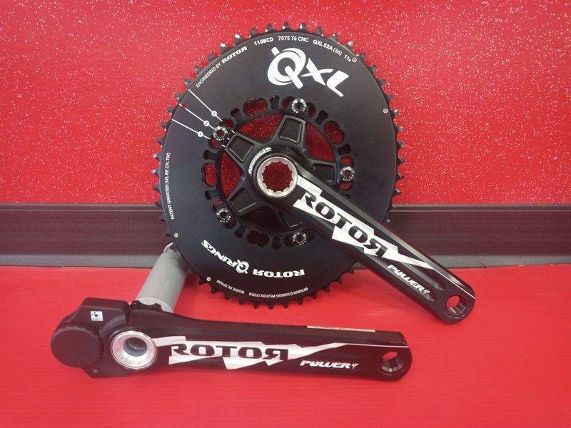 Używany Rotor GUARNITURA POWER LT QXL AERO OVAL POWER METER Drivetrain & Pedals