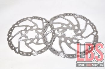 Shimano, Coppia dischi freno  SM RT66 M 203 - 180. Classificazione A+