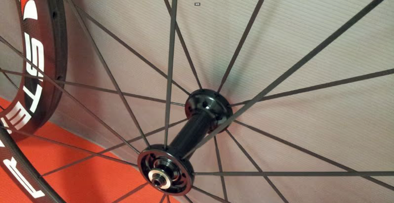Used Sram Coppia ruote stealth 38 mm tubolare sh--campy bike — image 2 of 3