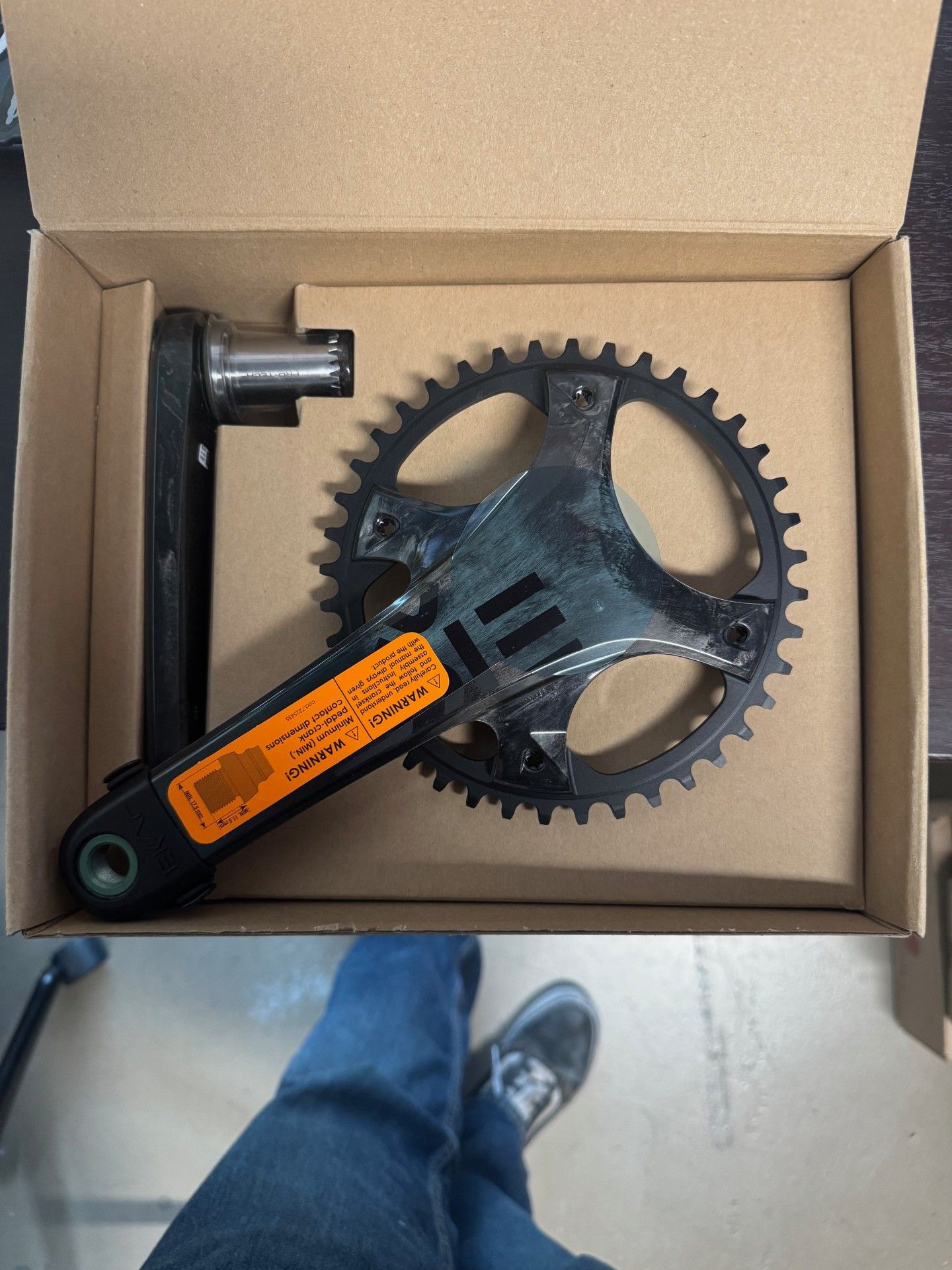 FSA power box パワーメーター 170mm 52/36 UpG済み